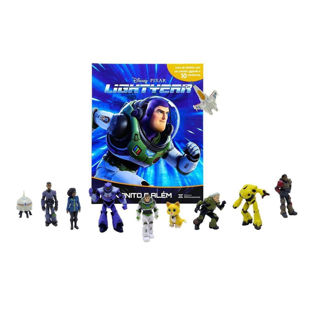Caixa Com Miniaturas - Lightyear - Ao Infinito E Além
