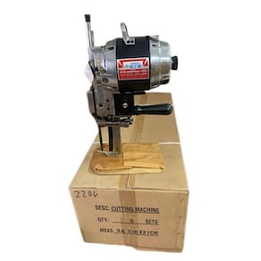 Máquina De Cortar Tecidos 6 Polegadas-220V- 750W-12Mgarantia