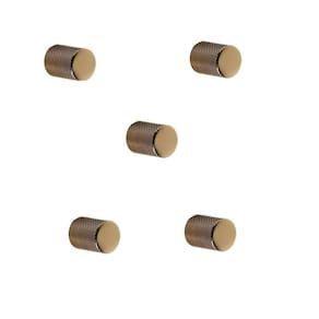 Kit 5 Puxador Bali Granado Gold Dourado Brilhante Zen