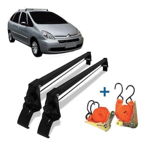 Rack Teto Bagageiro + 2 Cintas Picasso 4 Portas Ano 00/14
