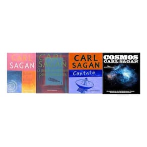 Kit 4 Livros Carl Sagan