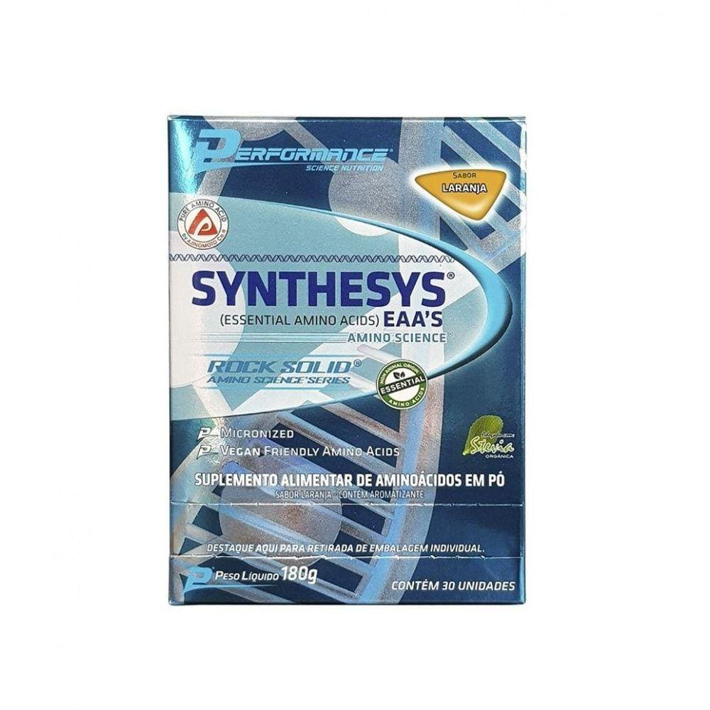 Synthesys 180G - 30 Sachês De 6G - Sabor: Laranja