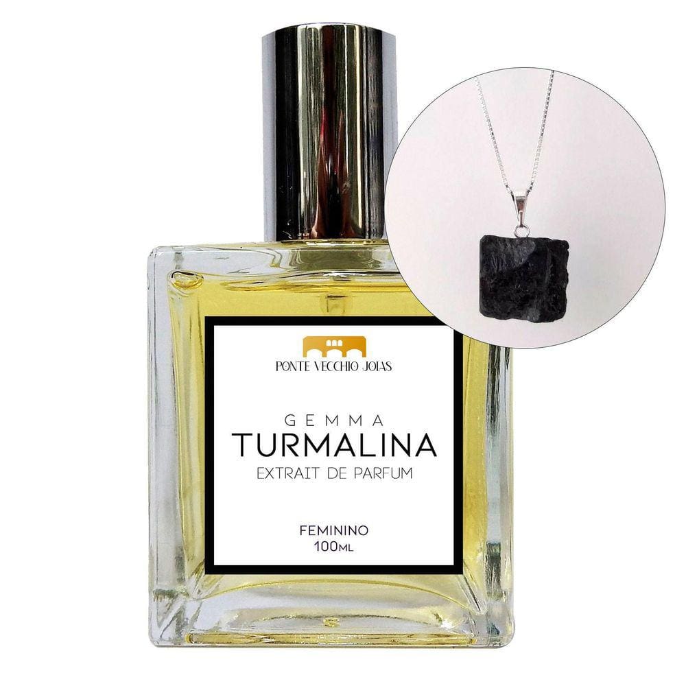 Coffret Perfume Gemma Turmalina 100Ml + Colar Em Prata 925