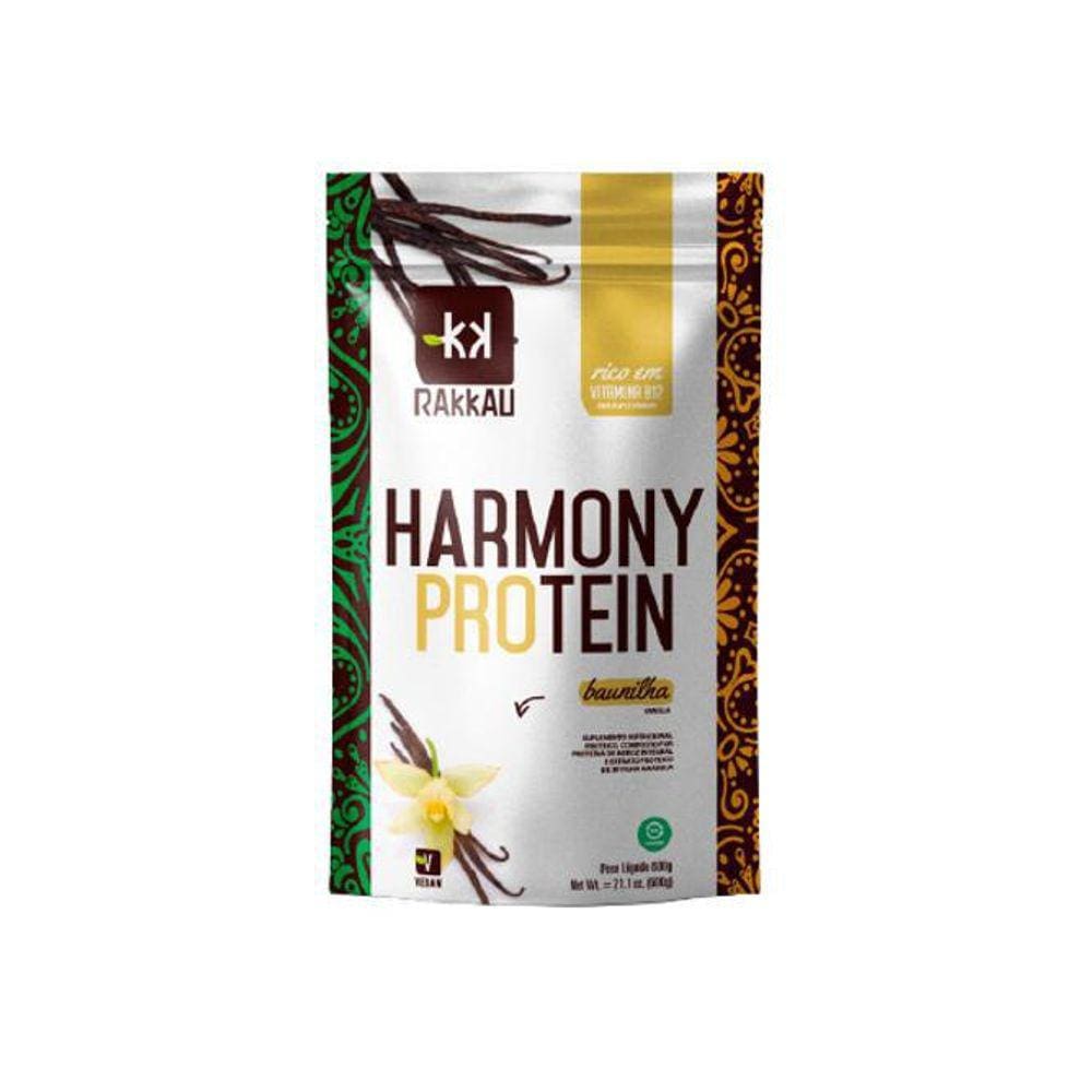 Harmony Protein Baunilha Vegana Rakkau 600G