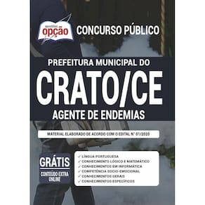 Apostila Concurso Crato Ce - Agente De Endemias
