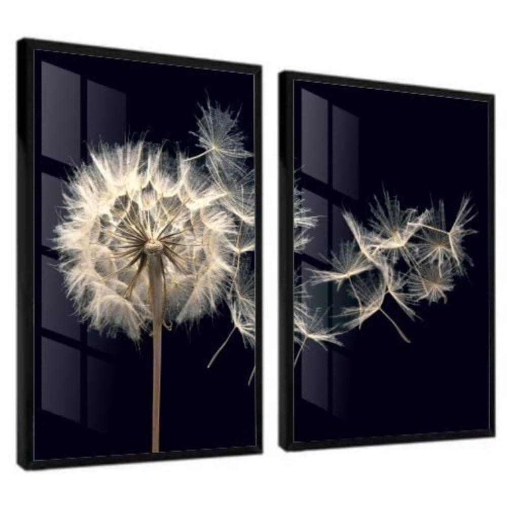 Quadros Decorativos Moldura Conjunto Dente De Leão
