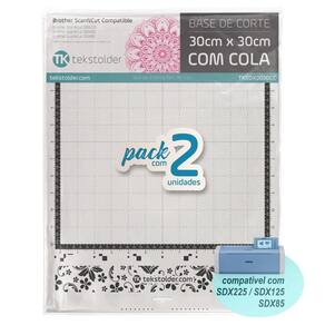 Kit 2 Bases De Corte 30X30 Brother Scanncut Sdx - Com Cola
