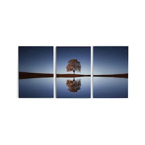 Quadro Decorativo Para Sala 60X120Cm Árvore Quarto Grande