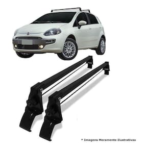 Rack De Teto Bagageiro Fiat Punto Ano 07/17