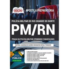 Apostila Concurso Pm Rn - Praça Da Polícia Militar
