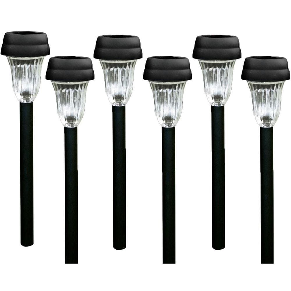 Kit 6 Luminária Luz Solar Led Automática Poste Iluminação
