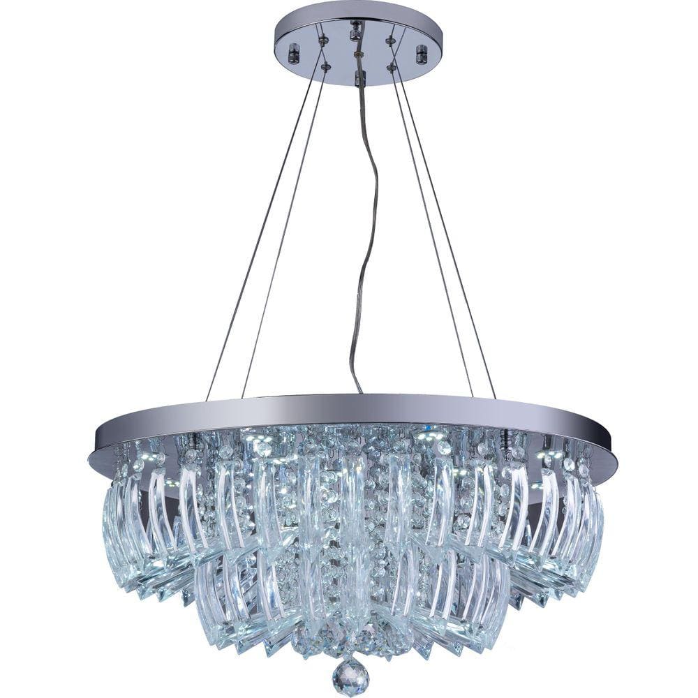 Pendente Ingrid LED Cristal 36w 6500k 110/220v