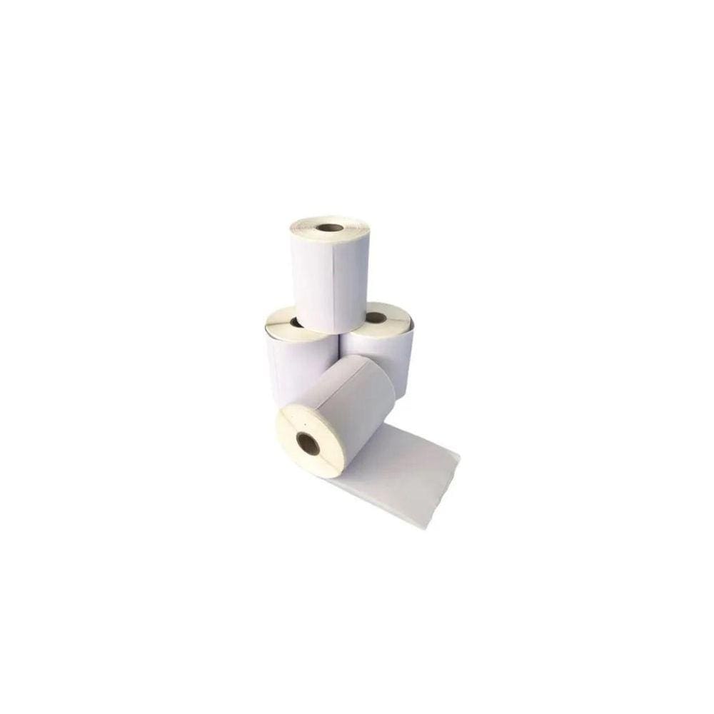 Kit 10 Rolos Etiqueta 10X15 Cm Térmica Serrilha