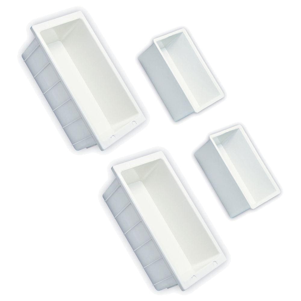 Kit Formas para queijo mussarela 1kg e 4kg 4 unidades