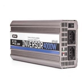 Inversor De Potência 4000W Onda Senoidal 12V Para 110V Kp548