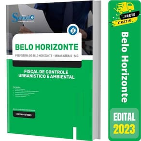 Apostila Belo Horizonte Mg Fiscal Controle Urbanístico E