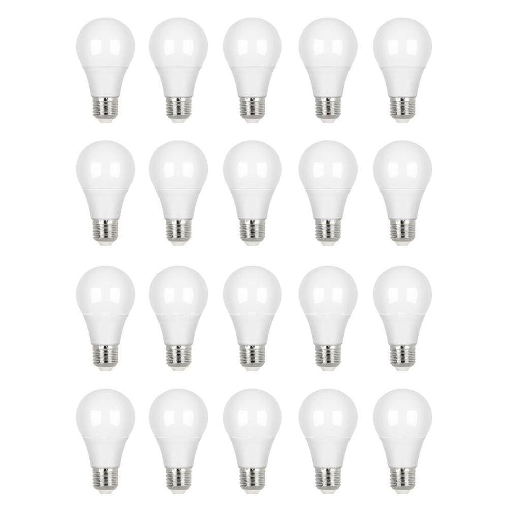 Kit 20 Lâmpadas Led Bulbo 12W Fria