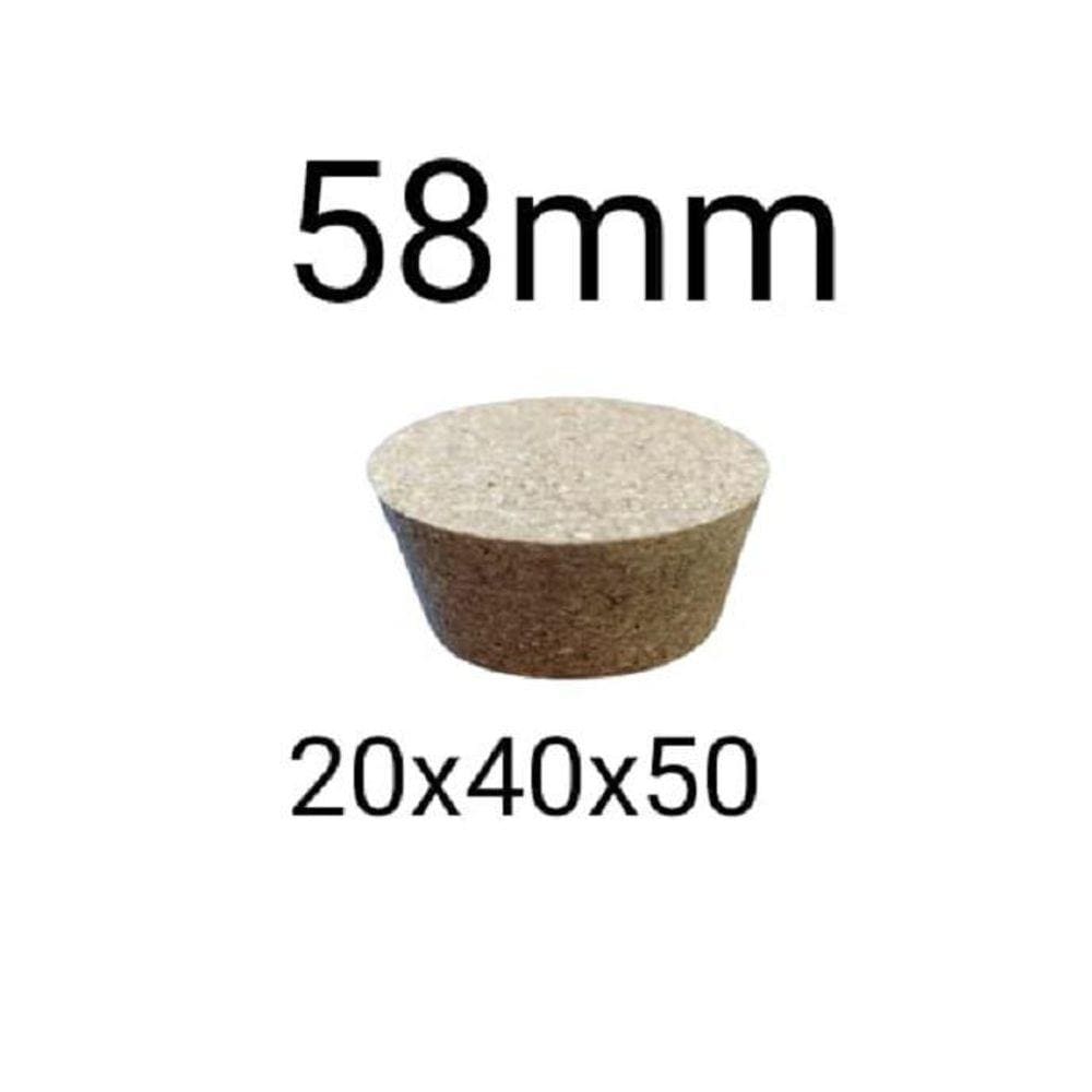 Cortiça 58 Mm - 25 Unidades