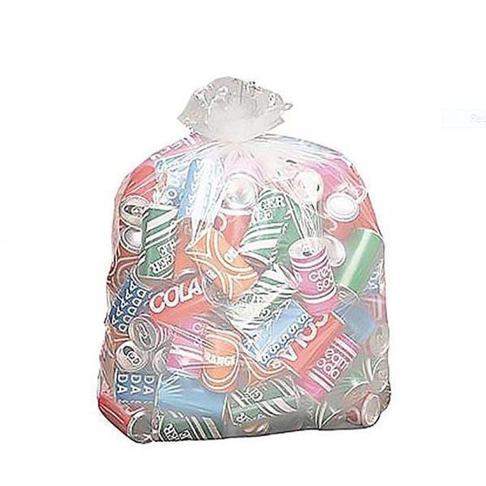 Sacos De Lixo Reciclável 100 Litros 75X105Cm Pacote Com 50