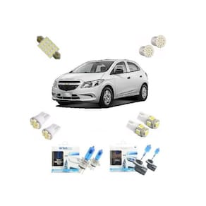 Kit Lâmpada Super Branca Led Onix 2013 2014 2015 2016 2017