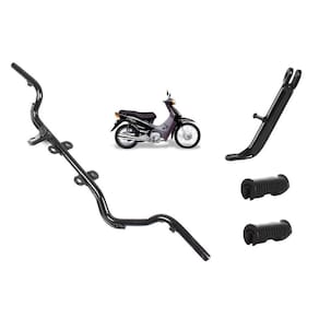 Estribo Borrachas Cavalete Lateral Dream Biz 100 1992 A 2005