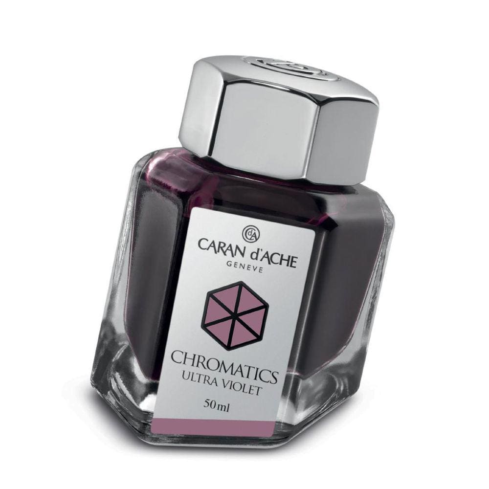 Tinta Caneta Tinteiro Caran D`Ache Ultra Violet 50Ml