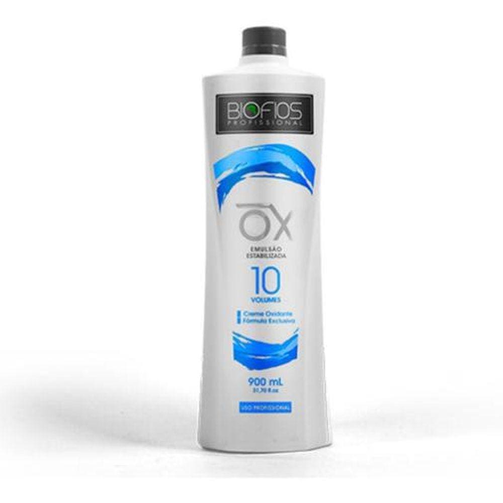 Ox Agua Oxigenada Biofios Profissional 10 Volumes 900Ml