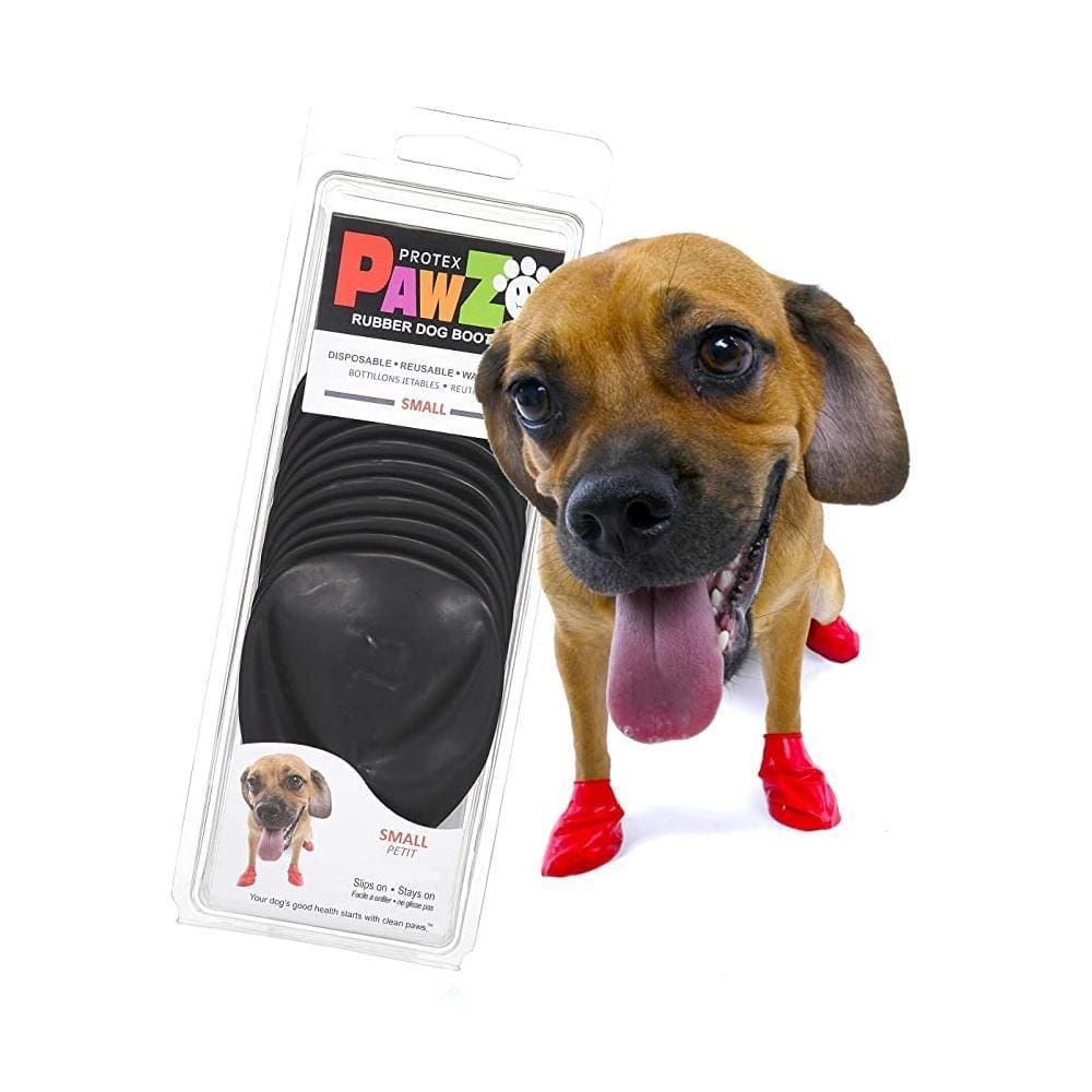 Sapatinho Para Pet Cachorro Pawz Bota Preta Tam P - 4Un