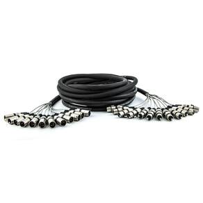 Multicabos Com Conectores Xlr 12 Vias Cirilo Cabos 20M