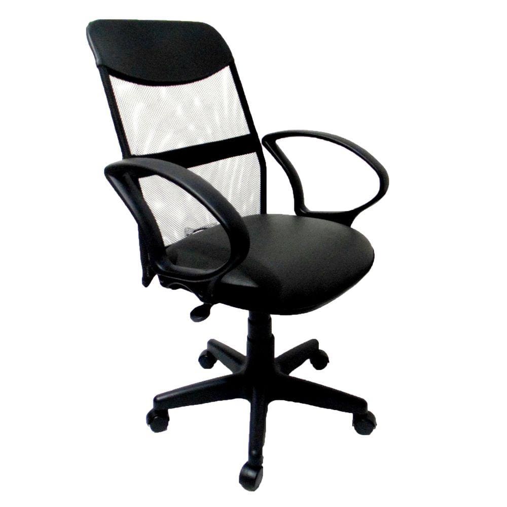 Cadeira Gold Soft diretor executiva tela Preta