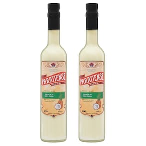Kit 2 Licores De Abacaxi Com Coco Paratiense 500 Ml