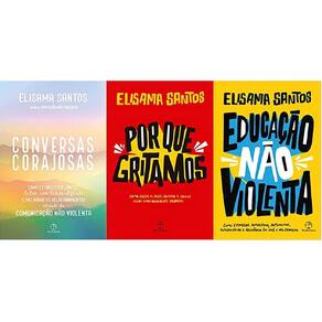 Kit 3 Livro Elisama Santo Conversa Corajosa + Gritamos + 1