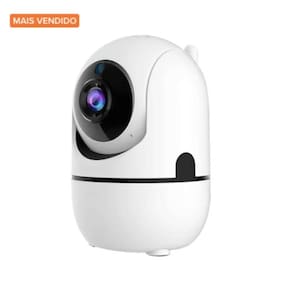 Câmera Ip Monitora Tempo Real Robô Segurança Visão Noturna