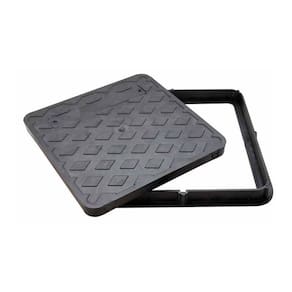 Tampa De Pvc Caixa Esgoto Gordura Elétrica 50X50Cm Simples