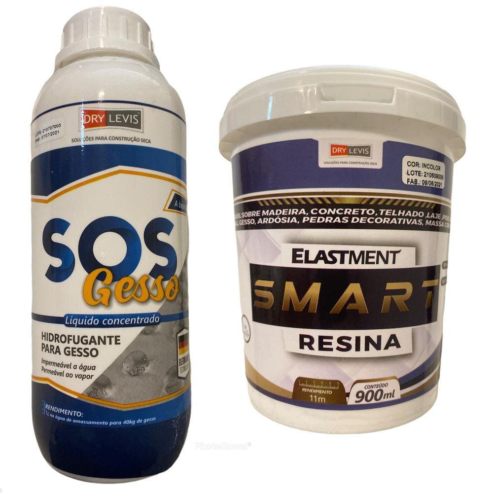 Sos Gesso 1L + Smart Resina 900Ml