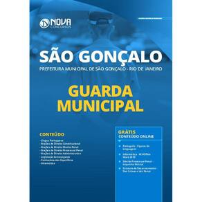 Apostila Prefeitura São Gonçalo Rj - Guarda Municipal