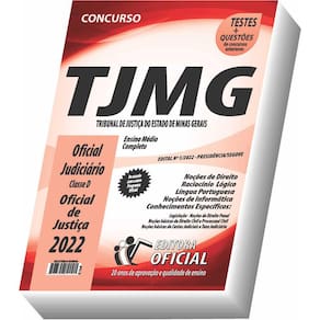 Apostila Tjmg Oficial Judiciário Classe D Oficial De Justiça