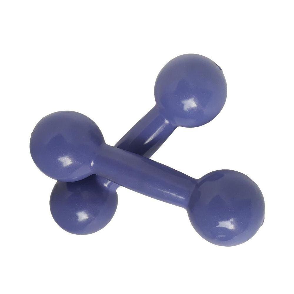 Halteres Emborrachado Peso 7Kg Lilas.