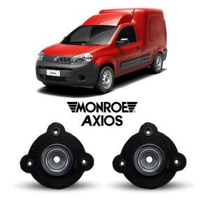 Par Batedor Batente Coxim Dianteiro Fiat Fiorino 2014 A 2021