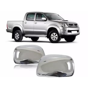 Aplique Capa Retrovisor Cromado Hilux 2005 A 2011