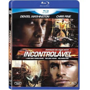 Blu Ray - Incontrolável - Denzel Washington - Chris Pine