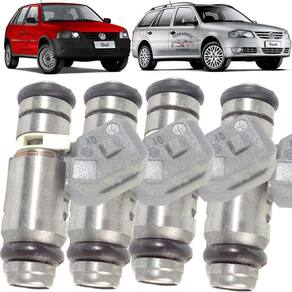 Kit 4 Bicos Injetores Vw Gol Parati 1.0 16V