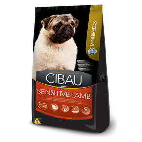 Ração Farmina Cibau Sensitive Lamb Cães Adultos Raças Pequenas 1kg