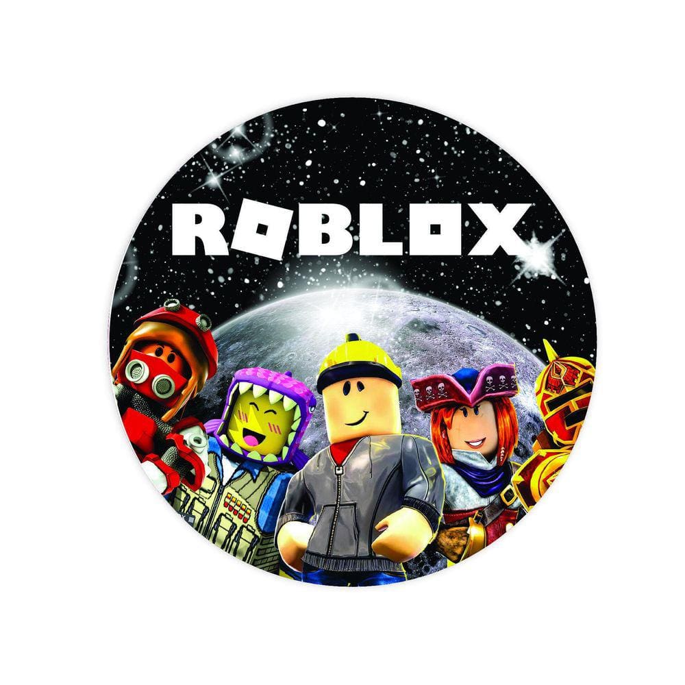 Jogo De Tabuleiro Roblox - Dado Branco 12mm