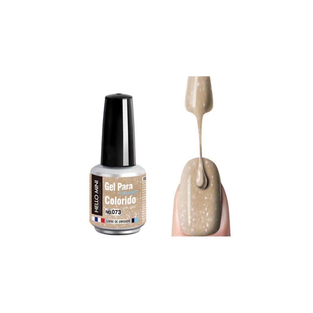 Esmalte Hello Mini Para Polimento Colorido - Hj106-73