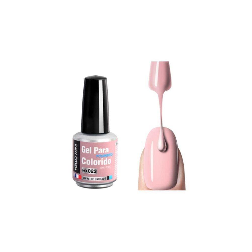 Esmalte Hello Mini Para Polimento Colorido - Hj106-23