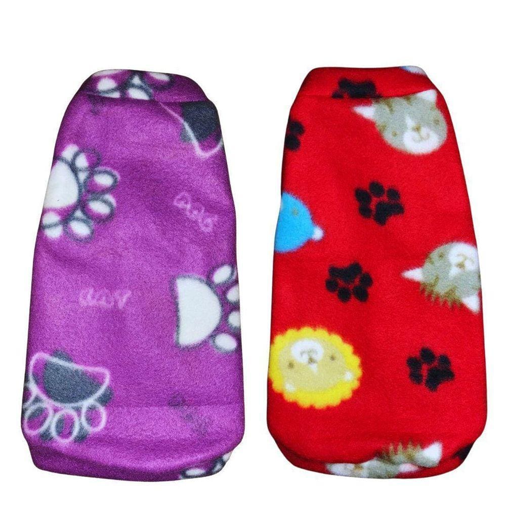 Kit 2 Roupas Para Cachorro - Suéter De Inverno P