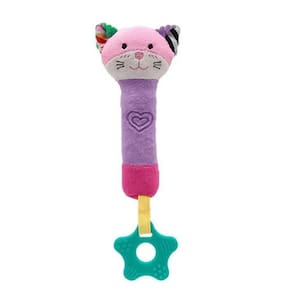 Buzininha Com Mordedor Happy Zoo Modelo Gato Gato