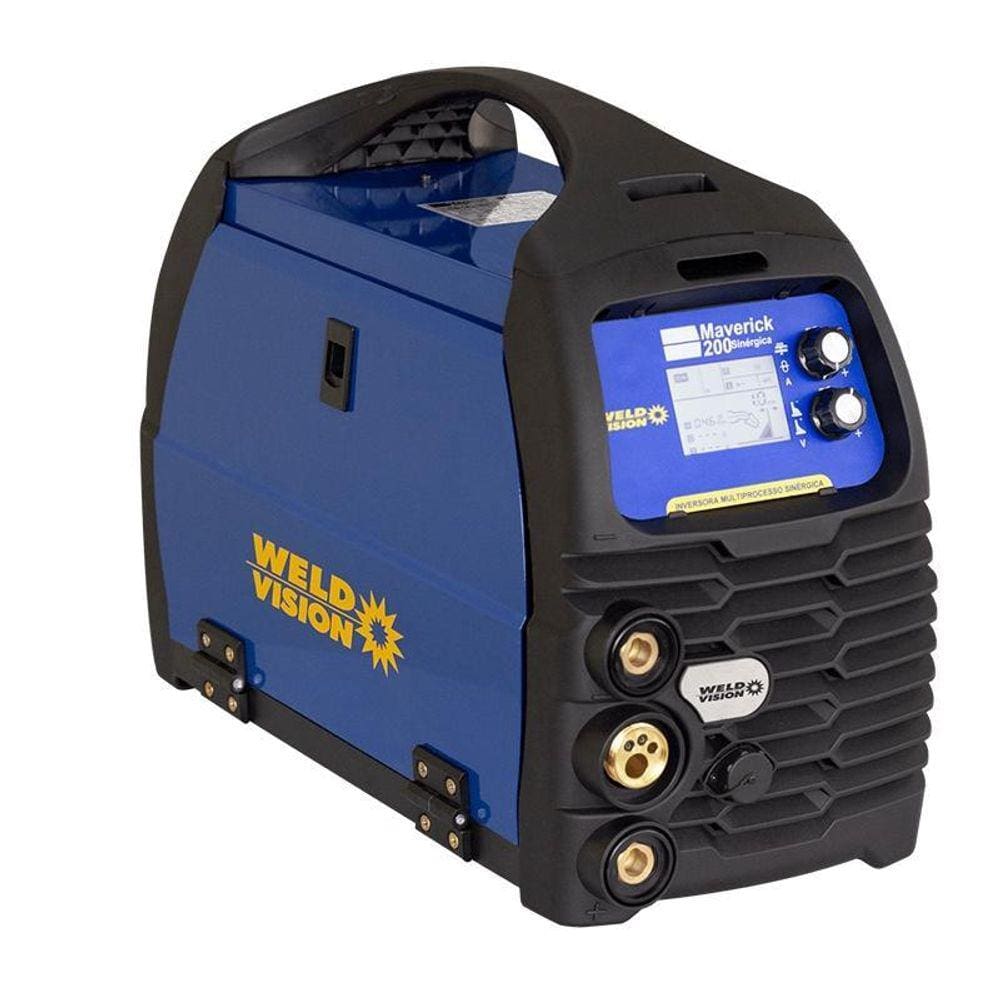 Inversora Solda Multiprocesso Sinergica Weld Vision Maverick