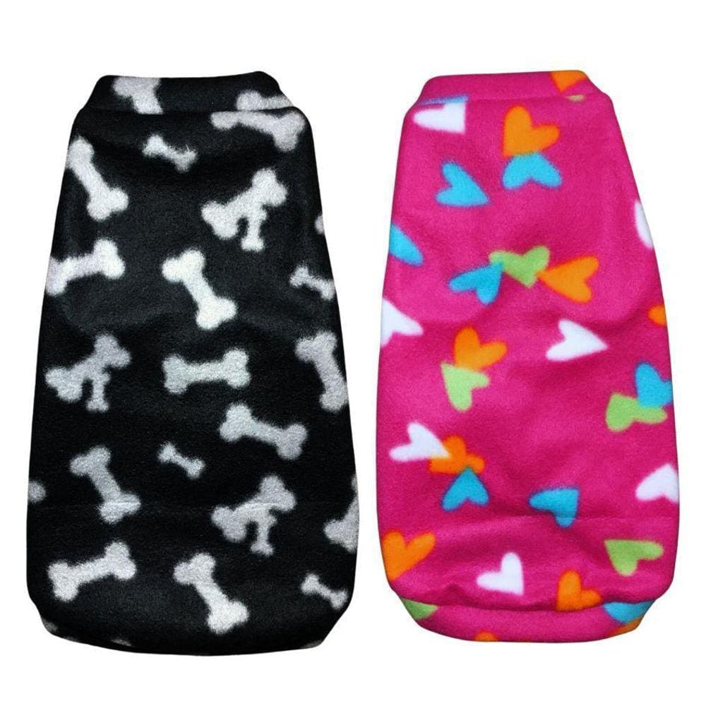 Kit 2 Roupas Para Cachorro - Suéter De Inverno P